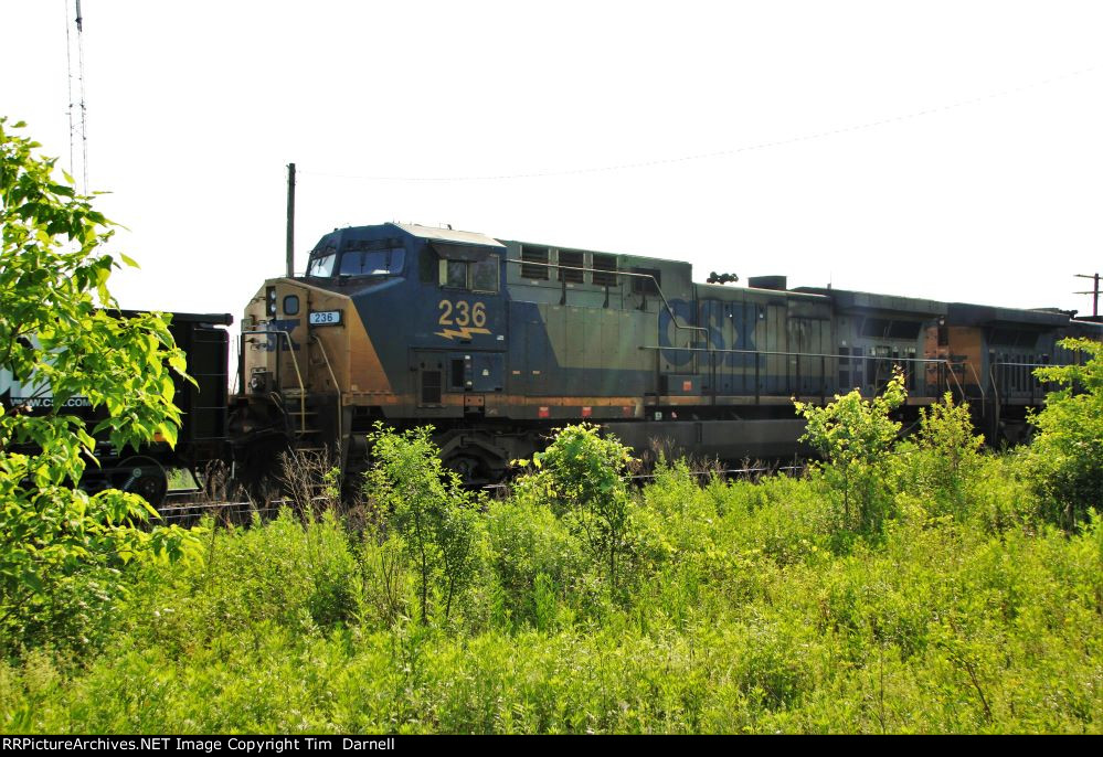 CSX 236 on UNK EB